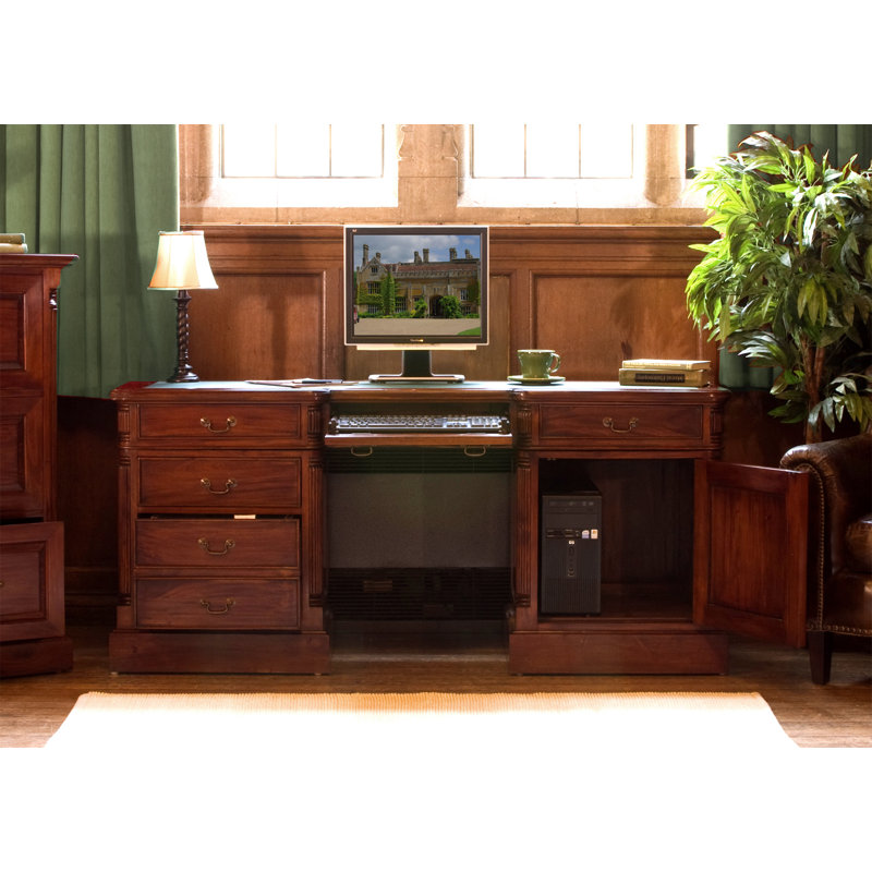 Aliysha Solid Wood Computer Desk