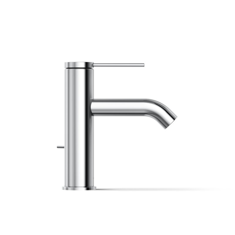 Components Single-Handle Bathroom Sink Faucet, Polished Chrome