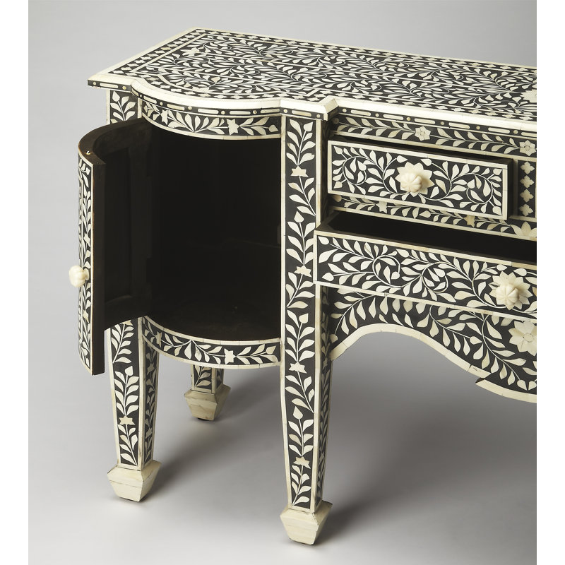 Vivienne Bone Inlay 57.25"W Buffet