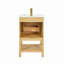 Meuble-lavabo en bois avec tablette réglable-352563795