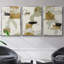 Garden Gems X, ensemble de 3 pièces encadrées sur toile-97791892-97791893