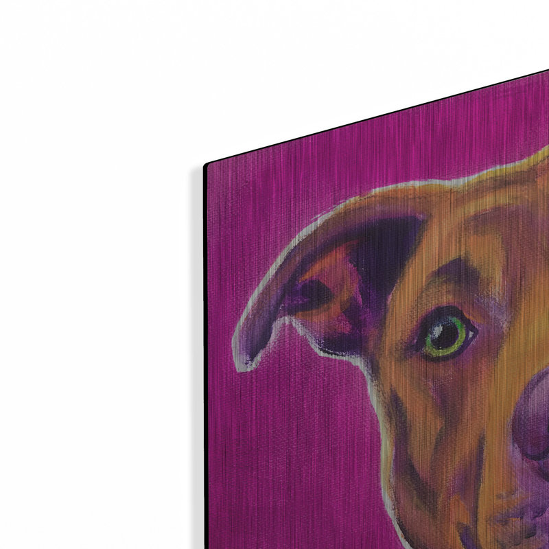 «Pit Bull - Bama» par Dawg Painter, H 24 po x l 24 po