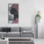 Art mural en verre acrylique épique «Timeless Elegance 6» par Coco Good, 24 po x 48 po