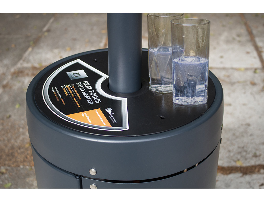 Sahara X13 Teal Heat Focus Gas Patio Heater - Image 2