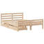 Solid Wood Storage Bed-919372439