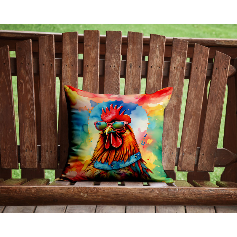 Coussin Hippie, H 14 po x l 14 po