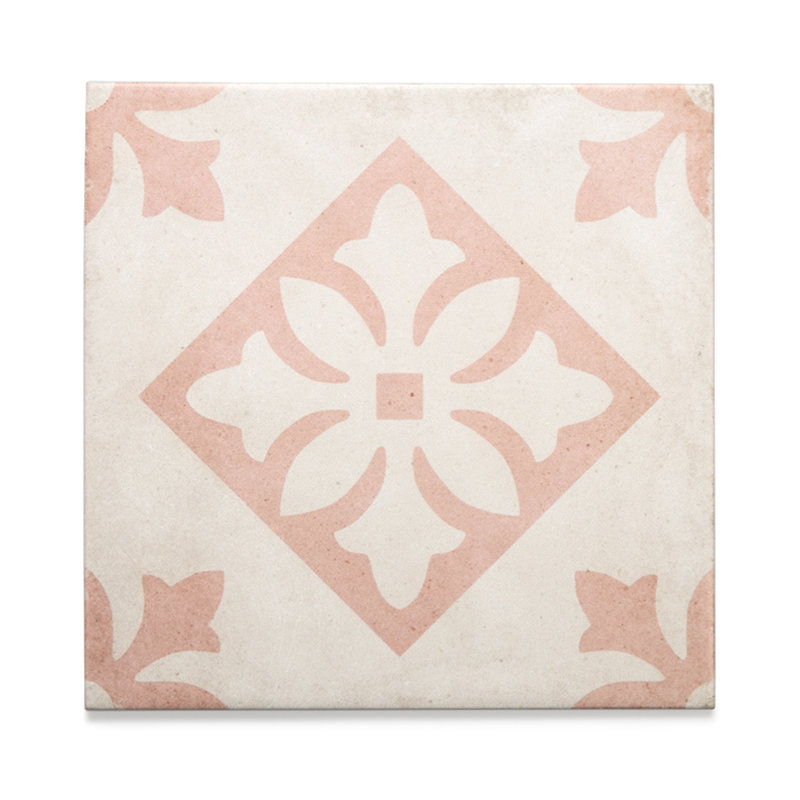 Seville Art 8" x 8" Porcelain Tile, Padua Pink