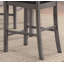 Table bistro Lakewood Gray + 4 tabourets
