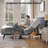 Zero Gravity Adjustable Bed with Upholstered Headboard