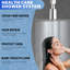 Pommeau de douche mince à effet pluie, fixation au plafond, style carré-123846348-123846343-123846349