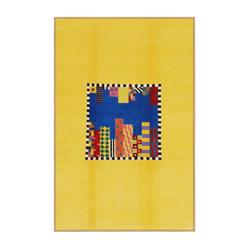 Abstract Indoor Rug, Rectangle 5' x 8'