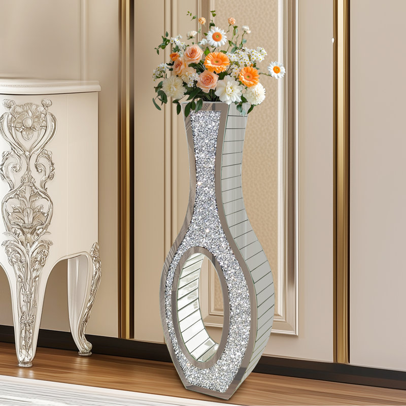 Glass Floor Vase