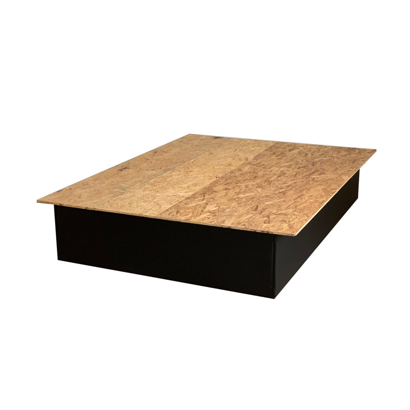 Cowarts Upholstered Storage Bed, California King, Black