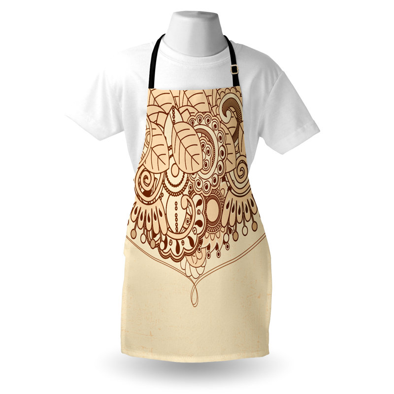 No Pattern Bib Apron