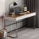 Home Office Desk,Power Outlet, Glass Top