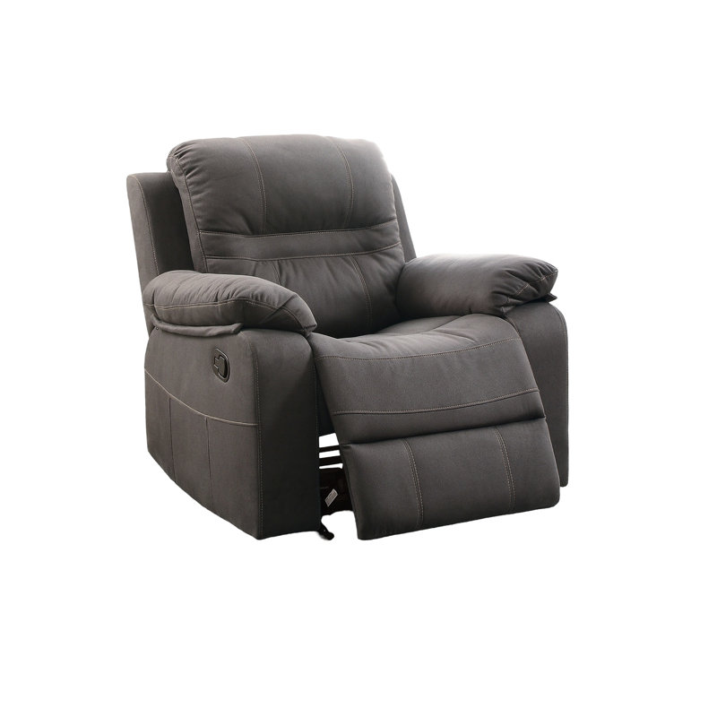 Fauteuil inclinable bleu ardoise avec rembourrage supplémentaire et revêtement respirant moderne