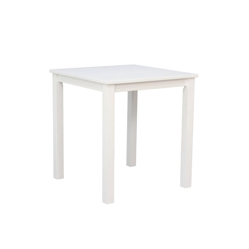 Seandrea Solid Wood Dining Table, White