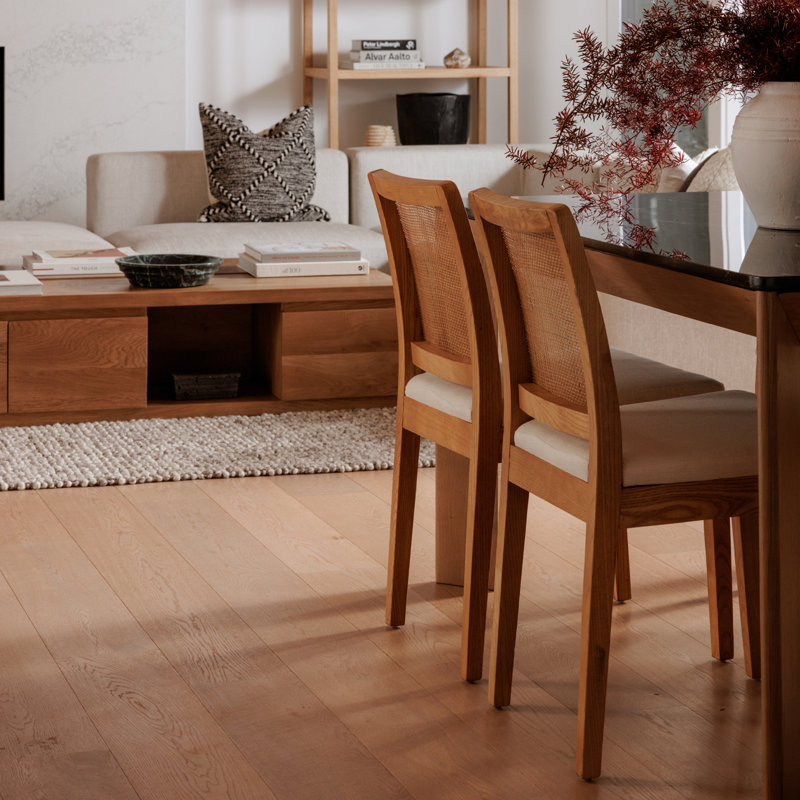 ORVILLE DINING CHAIR-SET OF TWO, Natural