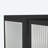 23.62"Glass Doors Wall Cabinet with with Two-tier Enclosed Storage, an Open Shelf, and Towel Rack-97800277