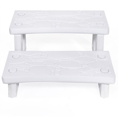 XtremepowerUS Spa Step for Hot Tubs, Pools, and Spas with 300 lbs Weight Capacity