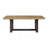 Caramel And Cocoa Trestle Dining Table