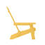 Chaise Adirondack pliante en résine Balasi-759643994