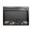 Foyer électrique encastrable 23 pouces, flamme réaliste, bûche, télécommande, minuterie, protection contre la surchauffe, chaleur de 1400 W, 5000 par heure, 11 réglages de température, source DEL de 50 000 heures, 4 réglables-1425474149