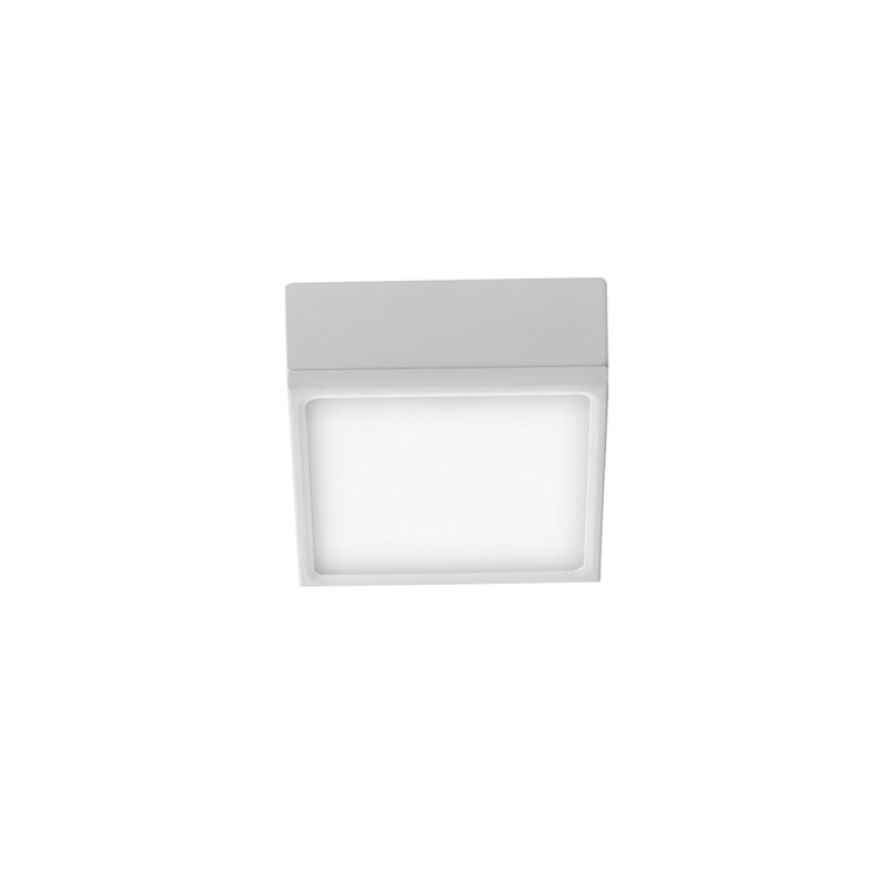 Acrylic LED Flush Mount, White