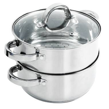 Chef's Classic™ Stainless 6 Quart Stockpot with Straining Cover - Cuisinart .com