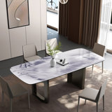 Rectangular Marble & Sintered Stone Dining Table