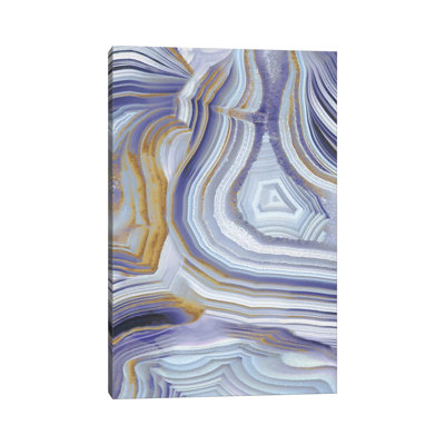 Toile en métal Stepreix - Agate Flow II par Danielle Carson