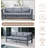 3-Seater Patio Sofa,All-Weather Iron Frame with Cushions