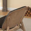 Chaise d'appoint en similicuir Arrielle