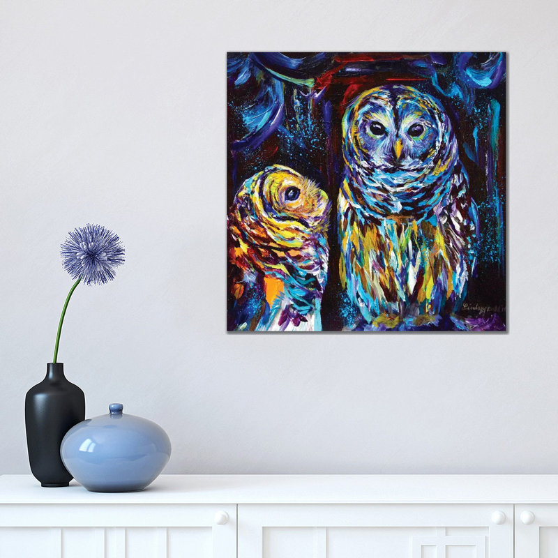 Lindsey Dahl - Wrapped Canvas Painting, 45.72 cm H x 45.72 cm W x 3.175 cm D