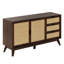 Buffet 3 tiroirs 58 po Ailia entièrement assemblé-1485890905