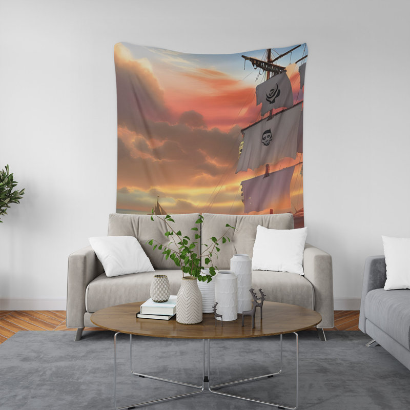 Tapisserie murale, H 60 po x l 51 po