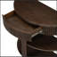 Console demi-lune avec tiroir et 2 tablettes-272522663