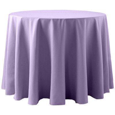 Ultimate Textile -2 Pack- Cotton-Feel 102-Inch Round Fine Dining Tablecloth, Ivory Cream