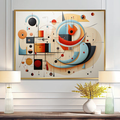 «All That Jazz Geometric Expressionism - Midcentury», art mural