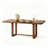 60" to 84" Extendable Dining Table with Removable Leaf, Solid Wood Frame, Rectangular Kitchen Table with Rounded Corners and Stretcher Base-960213305