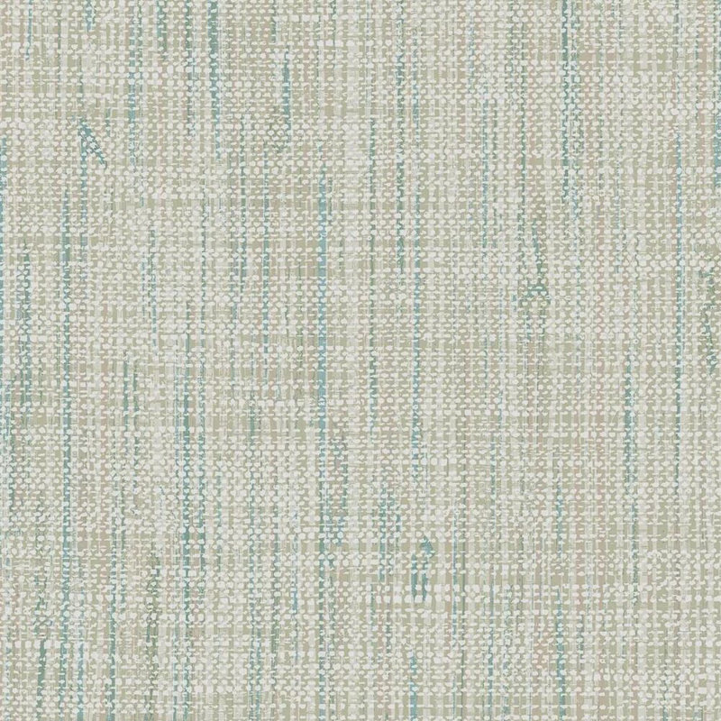 Linden 32cm x 52cm Textured Metallic Finish Wallpaper Roll, Green
