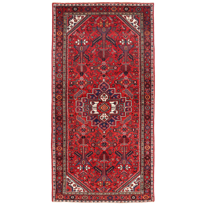Vintage One-of-a-Kind 4'7" X 9'1" Area Rug