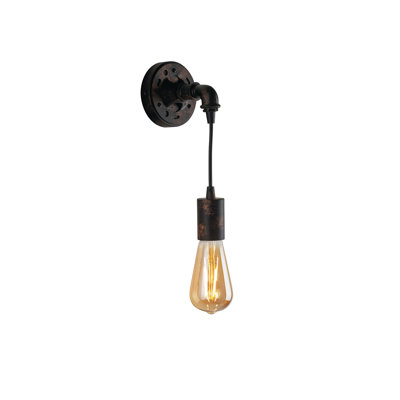 Moxie Aluminium (hammered) Corner Wall Light
