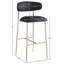 Tabouret de bar rembourré en cuir Lupita-840074844-840074834