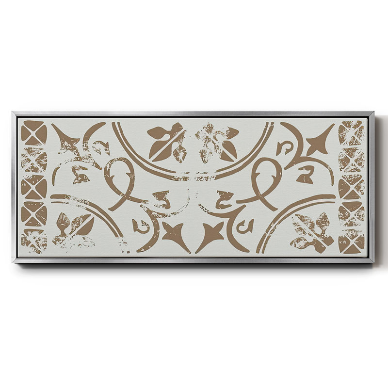 Ceramic Tile Collection - Framed Canvas, 20" H x 50" W
