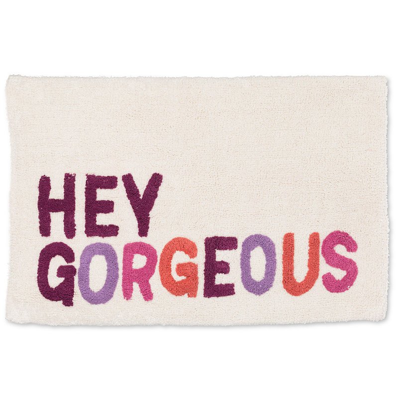 Daryana Cotton Non-Slip Bath Mat