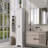 Storage Cabinet With 2-Doors For Bathroom, Office, Adjustable Shelves, MDF Board-774028547