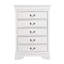 Commode Louis Phillipe G3190-CH, blanc-469277291