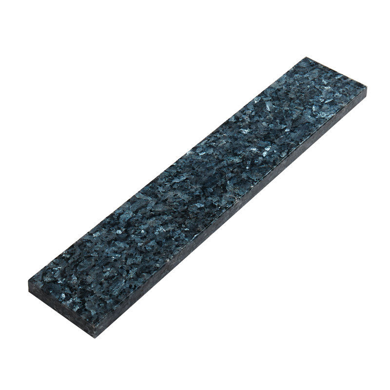 Natural Granite Side Splash, Blue Pearl