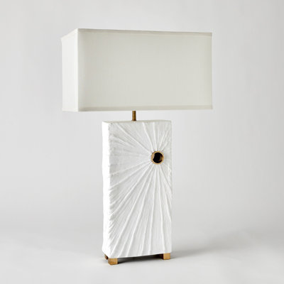 Lampe radiance en blanc mat
